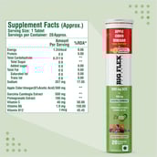 4 - Big Flex Apple Cider Vinegar + Garcinia Cambogia 1000mg with Mother,  20 tablet(s)  Mixed Berries (Pack of 6) 