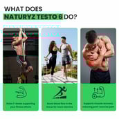 10 - Naturyz Men's Sport Daily Multivitamin 60 Tablets & Testo-6 90 Tablets Combo,  2 Piece(s)/Pack  Unflavoured 