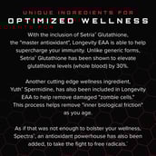 3 - Unmatched Longevity EAA,  Orange Mango  0.68 lb  30 Servings 