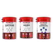 1 - Pharmgrade Healthy Living Caffeine with AAKG & Essential Electrolytes Combo, 60 tablet(s) Unflavoured (Pre-workout Pack)