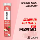 2 - Big Flex Apple Cider Vinegar, 20 tablet(s) Apple (Pack of 6 + Pack of 2 Free)