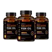 1 - Nirvasa Salmon Fish Oil Triple Strength (Pack of 3), 60 capsules