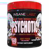 4 - Insane Labz Psychotic,  0.81 lb  Fruit Punch 