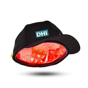 1 - DHI Laser Cap,  Black  Free Size with 108 Medical Grade Lasers 