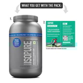 9 - Isopure 100% Whey Protein Isolate with Less Than 1.5 Grams Carbs,  2.2 lb  Creamy Vanilla (10% Extra Free) 