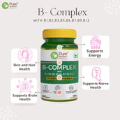 5 - Pure Nutrition Vitamin B-Complex, 60 veggie capsule(s) Unflavoured