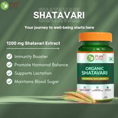 5 - Pure Nutrition Organic Shatavari,  120 tablet(s) 