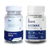 1 - ForMen Perform Max 60 & Acemax Shilajit + Ashwagandha 30 Capsules Combo,  2 Piece(s)/Pack  Unflavoured 