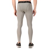 2 - Redesign Nylon Compression Pant,  Light Grey  Medium 