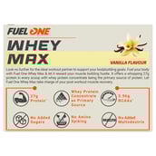 4 - Fuel One Whey Max,  2.2 lb  Vanilla