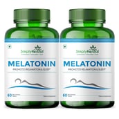 1 - Simply Herbal Melatonin,  90 tablet(s)  Unflavoured (Pack of 2) 