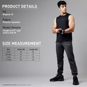 MuscleBlaze Delt Tank,  Midnight Black  Small