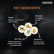 5 - Enshine Beard Oil, 50 ml Nourishment Shine & Growth
