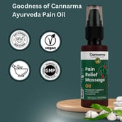 6 - Cannarma Pain Relief Massage Oil,  50 ml 