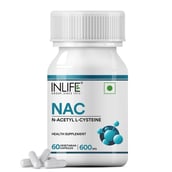 1 - INLIFE NAC 600mg,  60 veggie capsule(s) 