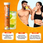 9 - Fast & Up Lean Body with L-Carnitine 2000mg, 20 tablet(s) Lemon (Pack of 2)