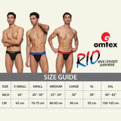 10 - Omtex Rio Supporter Back Covered for Men,  Large  Blue 