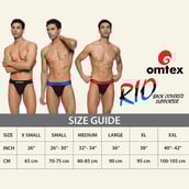 10 - Omtex Rio Supporter Back Covered for Men,  XS  Blue 