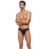 5 - Omtex Rio Supporter Back Covered for Men, XL Black