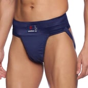 2 - Omtex Gym Supporter (Pack of 2),  Medium  Navy Blue 