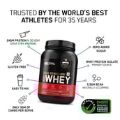 ON (Optimum Nutrition) Gold Standard 100% Whey Protein 2 lb Double Rich Chocolate with Micronized Creatine Powder Unflavoured 0.55 lb