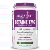 1 - HealthyHey Nutrition Betaine Trimethylglycine (TMG), 120 capsules