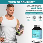 8 - Naturyz Triple Strength L-Carnitine L-Tartrate 2000mg,  60 tablet(s)  Unflavoured 