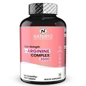 2 - Naturyz Triple Strength L-Arginine Complex 3600mg,  90 tablet(s) 