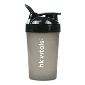 HealthKart HK Vitals Compact Shaker, Black 500 ml