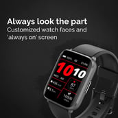 6 - GOQii Smart Vital Ultra Smartwatch,  Jet Black 