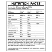 supplementfact - IN2 Mass Gainer, 11 lb Rich Chocolate
