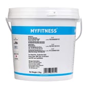 5 - Myfitness Natural Peanut Butter,  2.5 kg  Smooth 