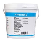 5 - Myfitness Natural Peanut Butter,  2.5 kg  Crunchy 