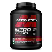 1 - MuscleTech Performance Series NitroTech Ripped, 4 lb Chocolate Fudge Brownie - India