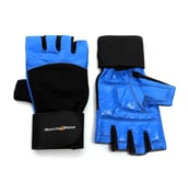 MuscleBlaze Leather Gym Gloves With Wrist Band