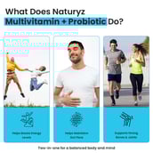 8 - Naturyz Multivitamin with Probiotic 50 Billion CFU,  50 tablet(s)  Unflavoured 