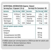 9 - HealthKart HK Vitals Triple Strength Fish Oil (46:38),  60 softgels 