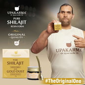 10 - Upakarma Ayurveda Pure Shilajit Resin Form with Gold Dust, 10 g