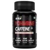 1 - Nutrija Yohimbine Plus Caffeine,  60 capsules  Unflavoured 