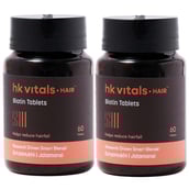HealthKart HK Vitals Biotin 60 tablets - Pack of 2