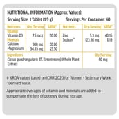 HealthKart HK Vitals Calcium & Multivitamin 60 Tabs & Sipper Combo