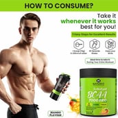 7 - Naturyz Instantized BCAA 7000 PRO, 0.33 lb 11 Servings Mango