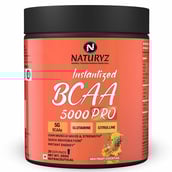 1 - Naturyz Instantized BCAA 5000 PRO, 0.55 lb 25 Servings Mango Orange Mix