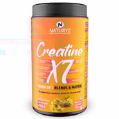 1 - Naturyz Creatine X7 Post-Workout Drink,  Mix Fruit Cocktail  0.99 lb 