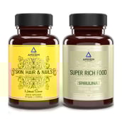 1 - Amihem Spirulina 30 Capsules & Grape Seed Extract Combo,  30 capsules 