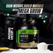 3 - Megagrow Mass Gainer, 2.2 lb Banana
