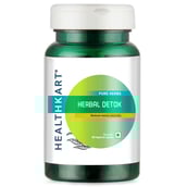 6 - HealthKart Herbal Detox,  60 capsules 