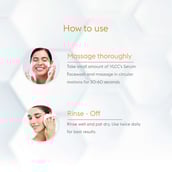 3 - VLCC Bright Glow Serum Face Wash,  150 ml  with Vitamin C Serum & Mulberry (Buy One Get One) 