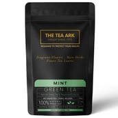 1 - The Tea Ark Mint Green Tea,  50 g  100% Natural - Pouch 