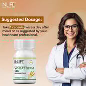 8 - INLIFE Wheat Germ Oil,  60 capsules 